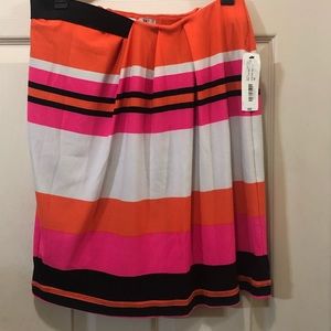 NWT striped skirt